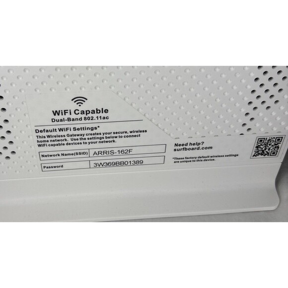 ARRIS SURFboard WiFi-Voice DOCSIS 3.0 Cable Modem SVG2482AC Tested - Picture 5 of 11